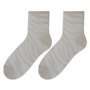 Ponožky Bratex DD-038 Ecru 36/38