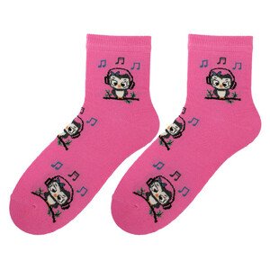 Ponožky Bratex POP-D-168 Pink 39/41