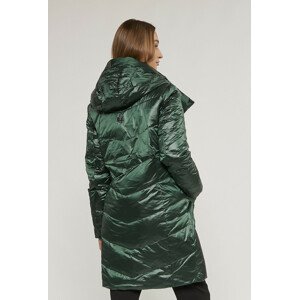 Monnari Kabáty Péřový kabát s kapucí Bottle Green 36