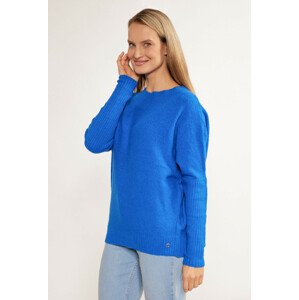 Monnari Svetry a kardigany Hladký svetr s volným střihem Modrý XL