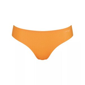 Dámské kalhotky ZERO Feel Flow Tai - Burnt Apricot - žlutá 7643 - SLOGGI Burnt Apricot XL