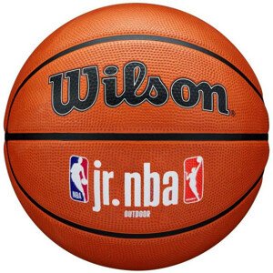 Dětský basketbalový míč Jr NBA Logo Basketbal Auth Outdoor WZ3011801XB5 - Wilson 5