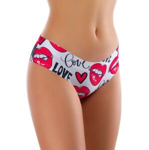 Dámské kalhotky Meméme Love Lips Dle obrázku XL