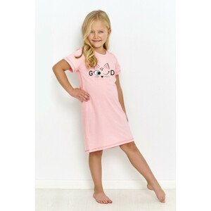 Dívčí noční košile 2907 KITTY 104-140 Růžová 104