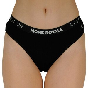 Dámské kalhotky Mons Royale merino černé (100044-1169-001) S