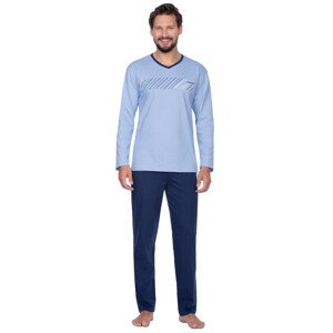 Pánské pyžamo 428 Modrá XL