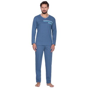 Pánské pyžamo 430 Modrá L