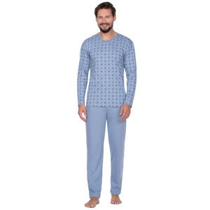 Pánské pyžamo 432 BLUE XL