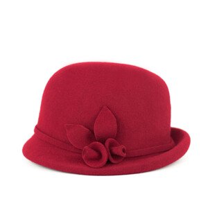 Dámský klobouk cz21816 tm. červená - Art of polo OS