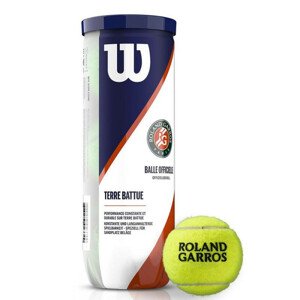 Tenisové míčky Roland Garos Clay Court 3 WRT125000 - Wilson  Žlutá