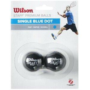 Míčky na squash Staff Squash Blue Dot WRT617500 - Wilson  jedna velikost