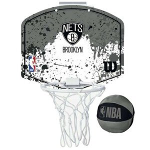 Basketbalová deska Mini  NBA Team Brooklyn Nets Mini Hoop WTBA1302BRO - Wilson jedna velikost
