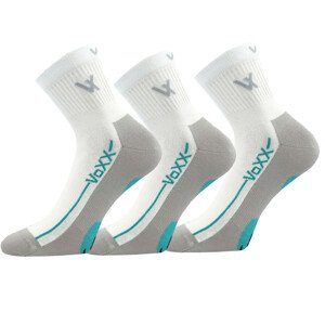 3PACK ponožky VoXX bílé (Barefootan-white) M