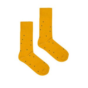 Kabak Ponožky Organic Dots Ir Mustard 36-41