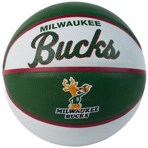 Mini basketbalový míč NBA Team Retro Milwaukee Bucks WTB3200XBMIL - Wilson 3
