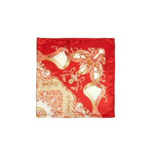 Šátek Art Of Polo 20949 Satin Baroque červená 90x90 cm