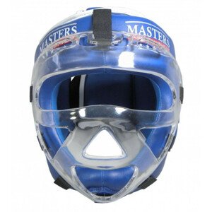 Boxerská přilba s maskou KSSPU-M (WAKO APPROVED) 02119891-M02 - Masters  modrá+L