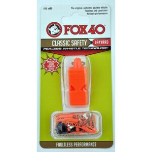 Píšťalka 40 Classic + šňůra 9903-0308 oranžová - Fox NEUPLATŇUJE SE