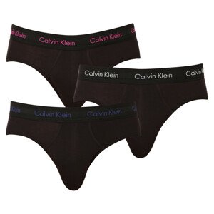 3PACK pánské slipy Calvin Klein černé (U2661G-CAQ) M
