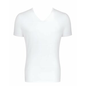Pánské tílko GO Shirt V-Neck Slim Fit - WHITE - bílé 0003 - SLOGGI WHITE S
