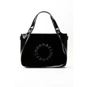Monnari Bags Lakovaná dámská nákupní taška černá OS