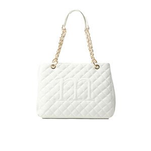 Monnari Bags Quilted Shopper With Logo White OS