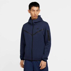 Mikina s kapucí Nike Tech Fleece CU4489-410 Navy Blue XL