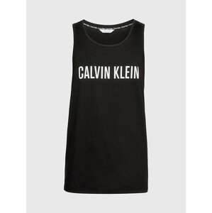 Pánské plážové tílko KM0KM00837 BEH černá - Calvin Klein XL