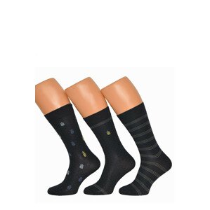 Pánské ponožky Cornette Premium A55 A'3 39-47 tmavě modrá 42-44