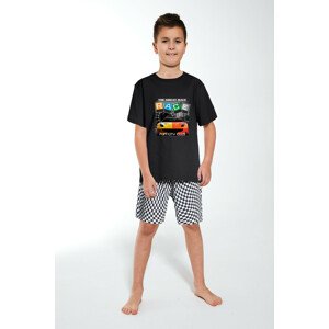 Chlapecké pyžamo Cornette Kids Boy 219/107 Speed 86-128 černá 110-116