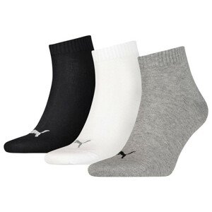 Unisex ponožky Quarter Plain 3Pack 906978 21 - Puma 43 - 46