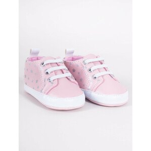 Yoclub Dětské dívčí boty OBO-0205G-0600 Pink 6-12 měsíců