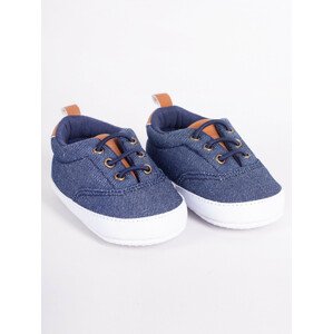 Yoclub Dětské chlapecké boty OBO-0215C-1800 Denim 6-12 měsíců