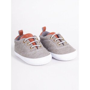 Yoclub Dětské chlapecké boty OBO-0216C-0300 Beige 0-6 měsíců