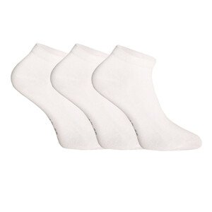 3PACK ponožky Gino bambusové bílé (82005) XL