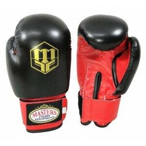 Boxerské rukavice - RPU-2A 01152-0302 - MASTERS  červeno-černá+6 oz