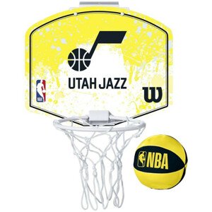 Basketbalová deska NBA Team Utah Jazz Mini Hoop  WZ6010102 - Wilson jedna velikost