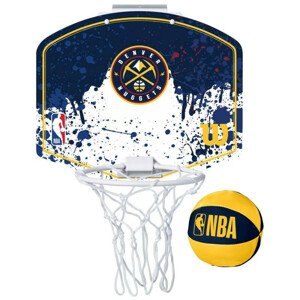 Basketbalová deska Wilson NBA Team Denver Nuggets Mini Hoop WTBA1302DEN jedna velikost