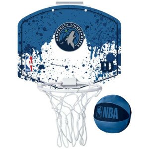 Basketbalová deska Wilson NBA Team Minnesota Timberwolves Mini Hoop WTBA1302MIN jedna velikost