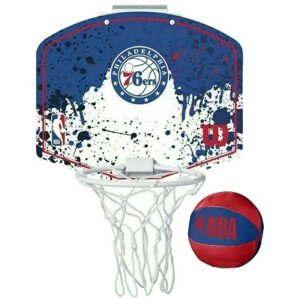 Basketbalový koš NBA Team Philadelphia 76ers Mini Hoop WTBA1302PHI - Wilson jedna velikost