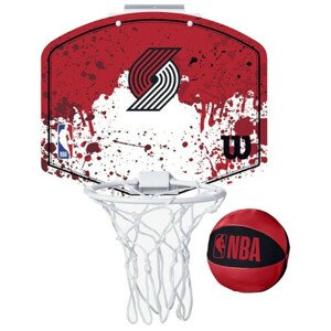 Basketbalová deska NBA Team Portland Trailblazers Mini Hoop WTBA1302POR - Wilson  jedna velikost