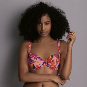 Style Luna Top Bikini - horní díl 8768-1 neonovů cervená - RosaFaia 44D