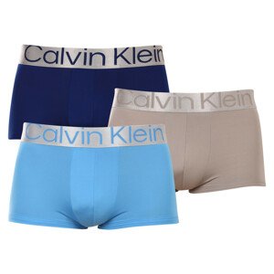 3PACK pánské boxerky Calvin Klein vícebarevné (NB3074A-C7T) XL