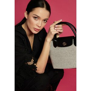 Monnari Bags Textilní dámská kabelka Black OS