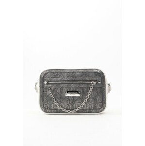 Monnari Dámské nákupní tašky s pleteným panelem Multi Grey OS