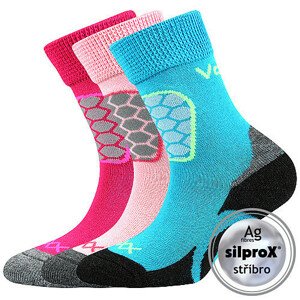 3PACK dětské ponožky Voxx vícebarevné (solaxik-mix-B) 20/24