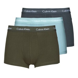 Pánské boxerky U2664G 6EX šedá/khaki/mátová - Calvin Klein Mix barev M