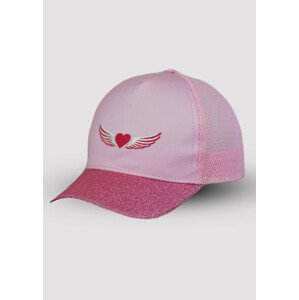 Dívčí čepice kšiltovka Noviti CD004 Girl Růžová 46-50 cm