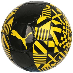 Fotbalový míč UBD 083795 Dortmund - Puma černá se žlutou one size