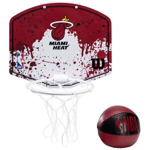 Basketbalová deska Wilson NBA Team Miami Heat Mini Hoop WTBA1302MIA jedna velikost